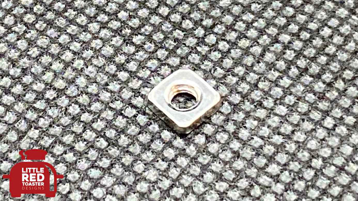HWM3D 50pcs M3nS - Thin M3 Square Nuts For PRUSA 3D Printers A2 Stainless Steel Din562 Thickness 1 8mm HWM3D 50pcs M3nS - Thin M3 Square Nuts For PRUSA 3D Printers A2 Stainless Steel Din562 Thickness 1 8mm