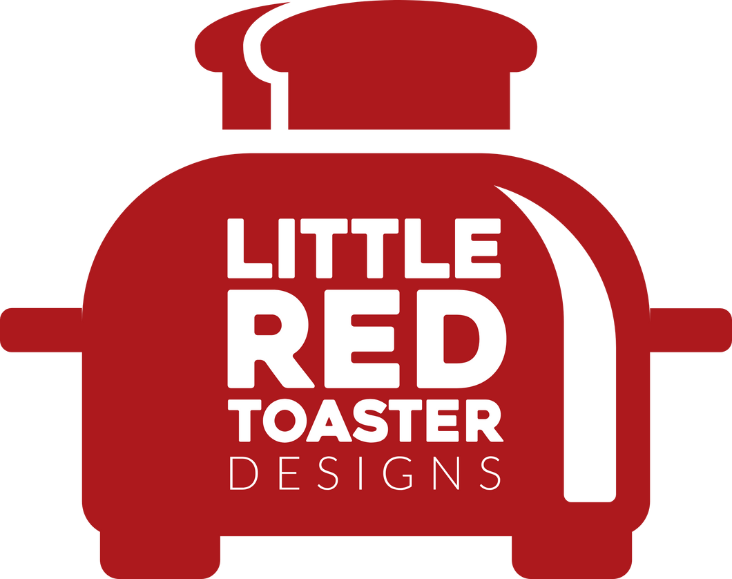 Little Red Toaster Logo - Sticker